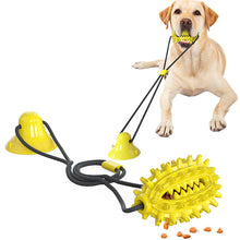 Load image into Gallery viewer, Sucker Dog Toy Tug Of War Molar Stick Leaking Ball
