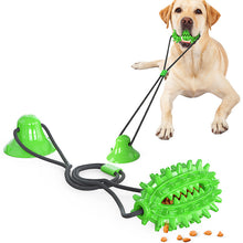 Load image into Gallery viewer, Sucker Dog Toy Tug Of War Molar Stick Leaking Ball
