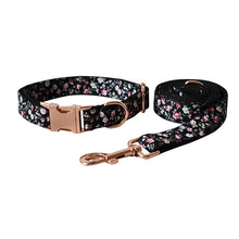 Load image into Gallery viewer, &quot;Pretty Flower&quot; Dog and Cat Leash &amp; Collar
