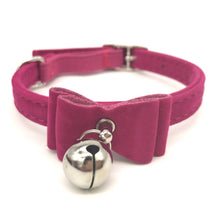 Load image into Gallery viewer, Pet Collar Bell Bow Cat Collar
