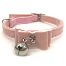 Load image into Gallery viewer, Pet Collar Bell Bow Cat Collar
