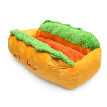 Hot Dog, Hot Dog, Hot Diggity Dog! Doggie Bed