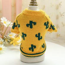 Load image into Gallery viewer, &quot;Cold Weather Blues&quot; Knit Dog Sweater
