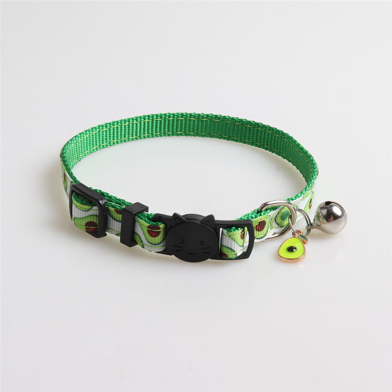 Pet Avocado Dog Collar